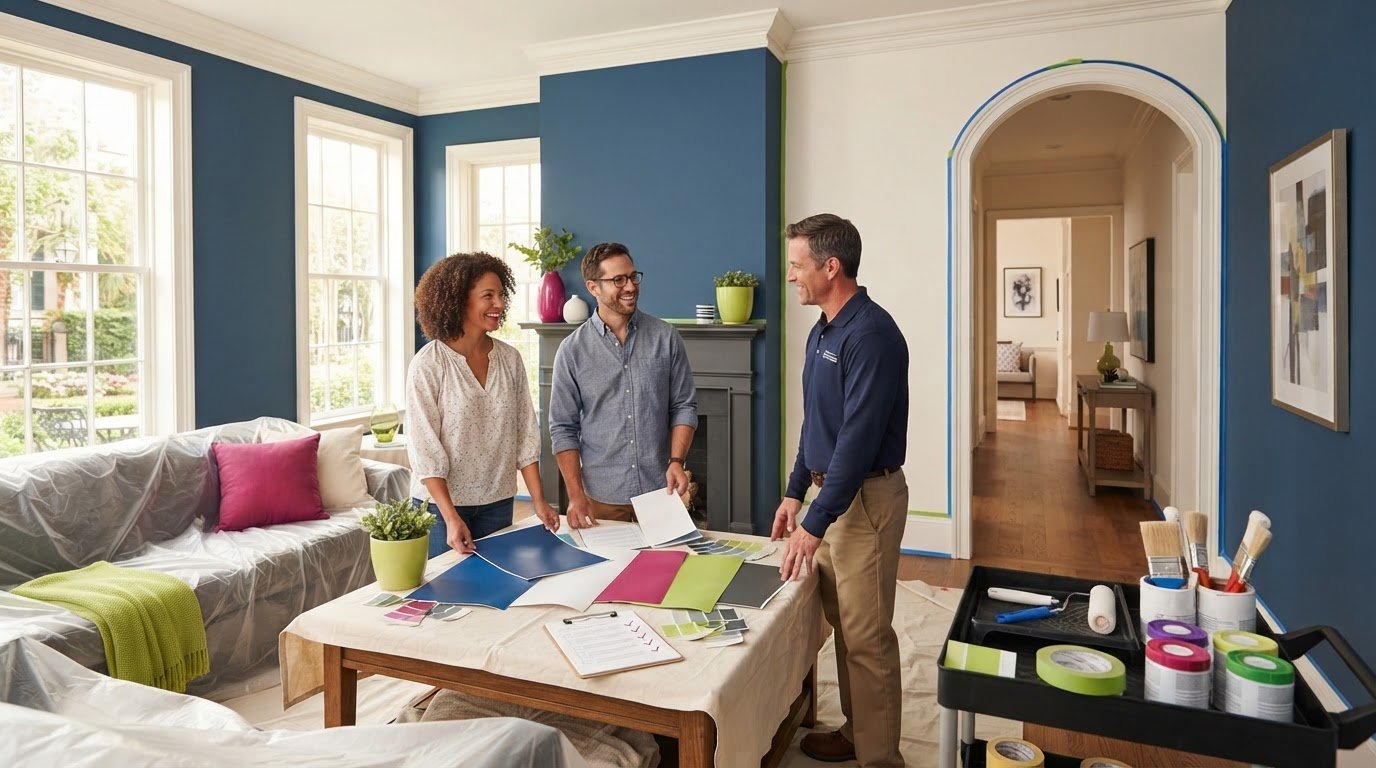 Looking for Interior House Painters Near Me in Charleston, SC?